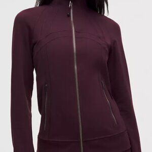 Lululemon Define Track Jacket Luon - Black Plum
